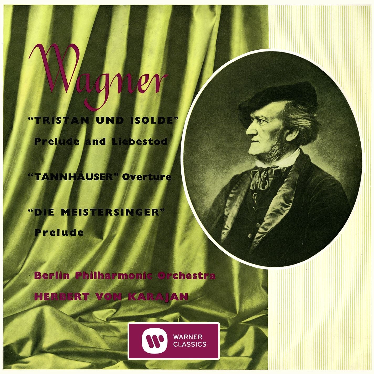 Berlin Philharmonic & Herbert von Karajan - Karajan conducts Wagner Album Cover