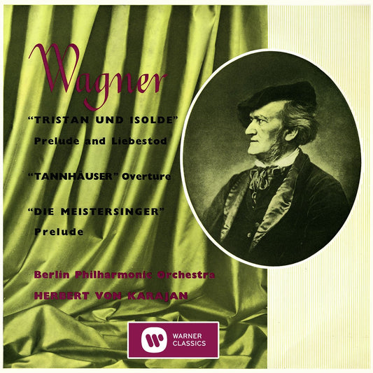Berlin Philharmonic & Herbert von Karajan - Karajan conducts Wagner Album Cover