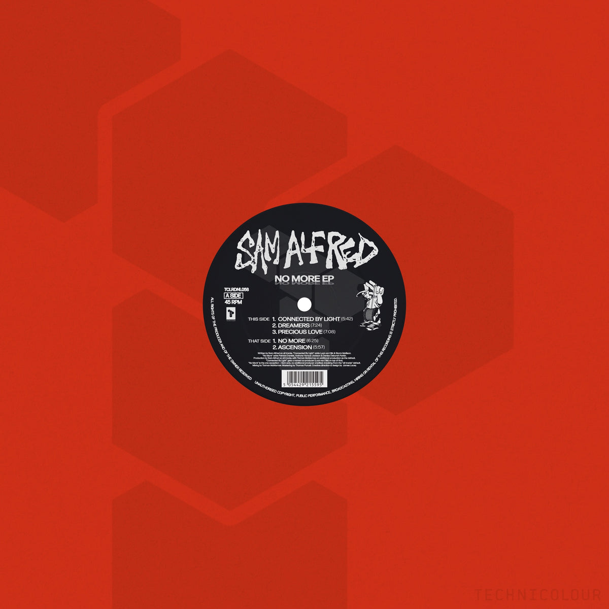 Sam Alfred - No More - EP Album Cover