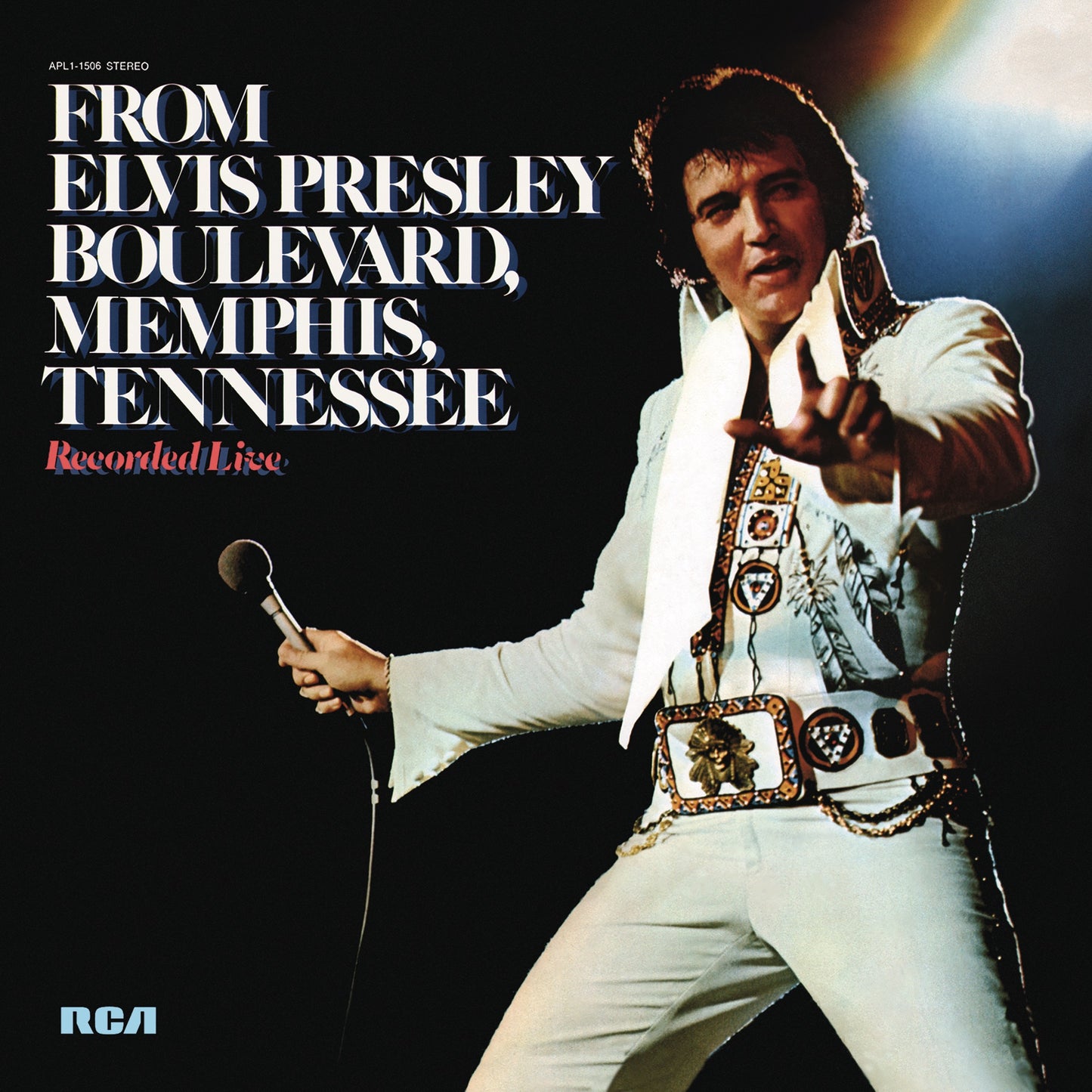 Elvis Presley - From Elvis Presley Boulevard, Memphis, Tennessee Album Cover