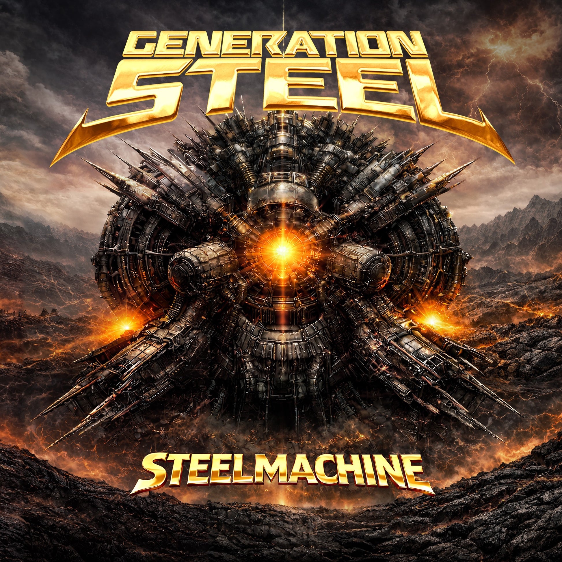 GENERATION STEEL - Steelmachine Album Cover