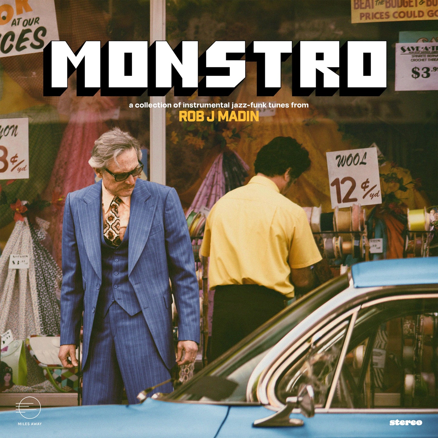 Rob J Madin - MONSTRO - EP Album Cover