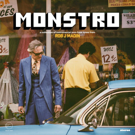 Rob J Madin - MONSTRO - EP Album Cover
