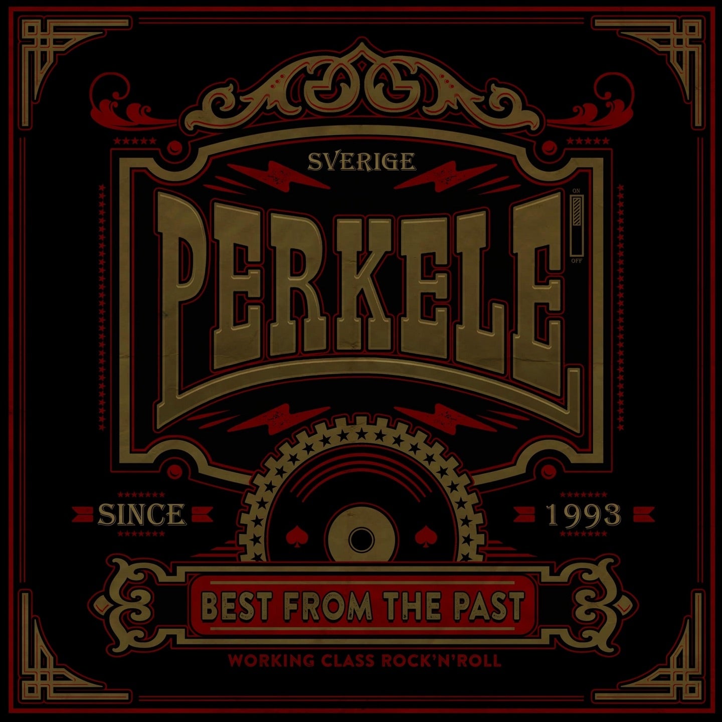 Perkele - Best from the Past Album Cover