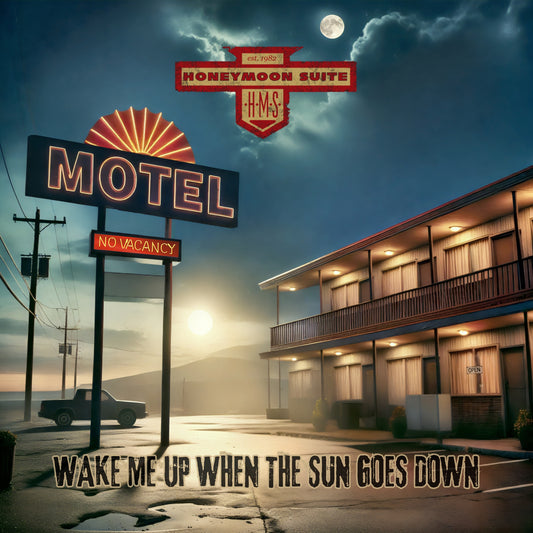 Honeymoon Suite - Wake Me Up When The Sun Goes Down Album Cover