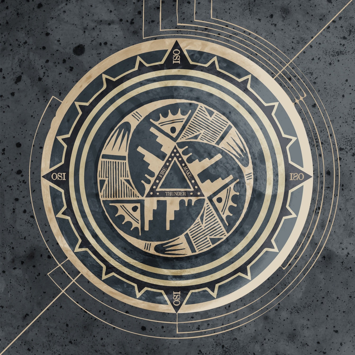 OSI - Fire Make Thunder Album Cover