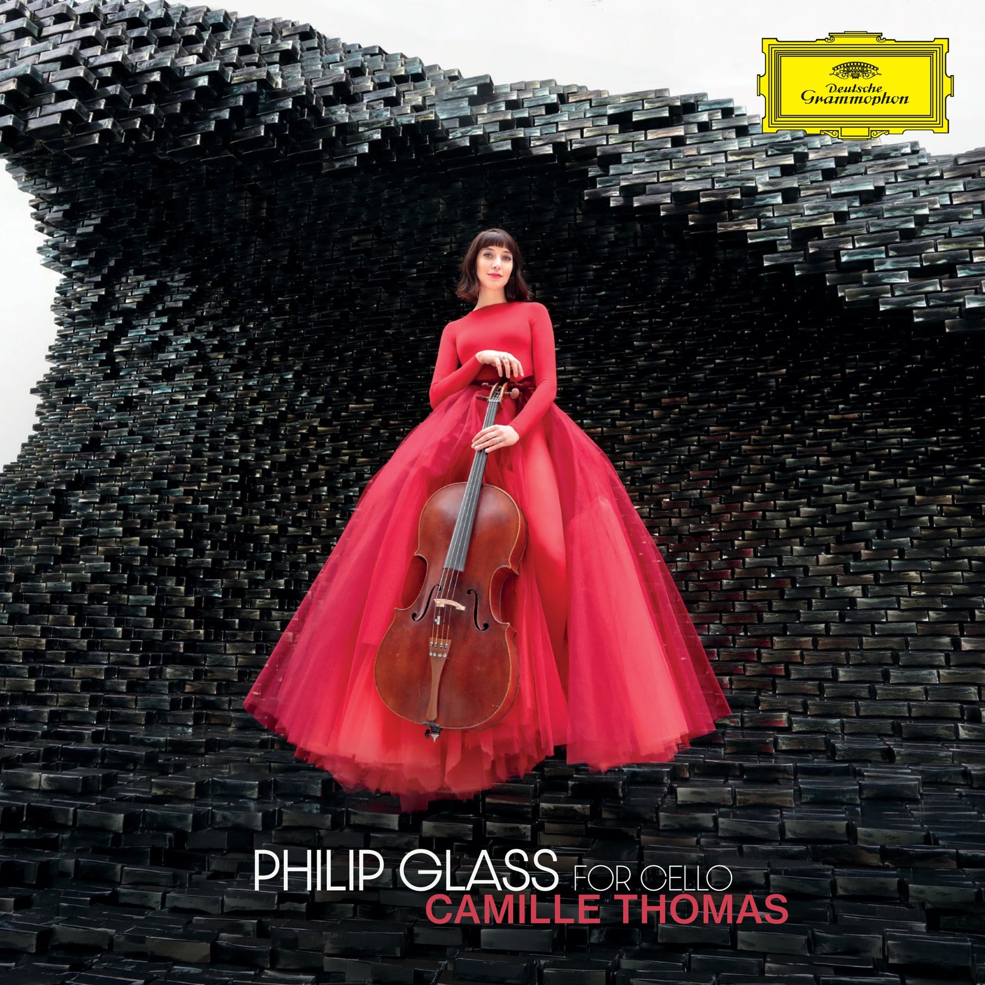 Camille Thomas, Brussels Philharmonic & Oscar Jockel - Philip Glass: For Cello Album Cover