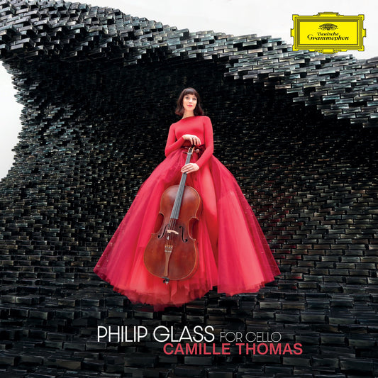 Camille Thomas, Brussels Philharmonic & Oscar Jockel - Philip Glass: For Cello Album Cover