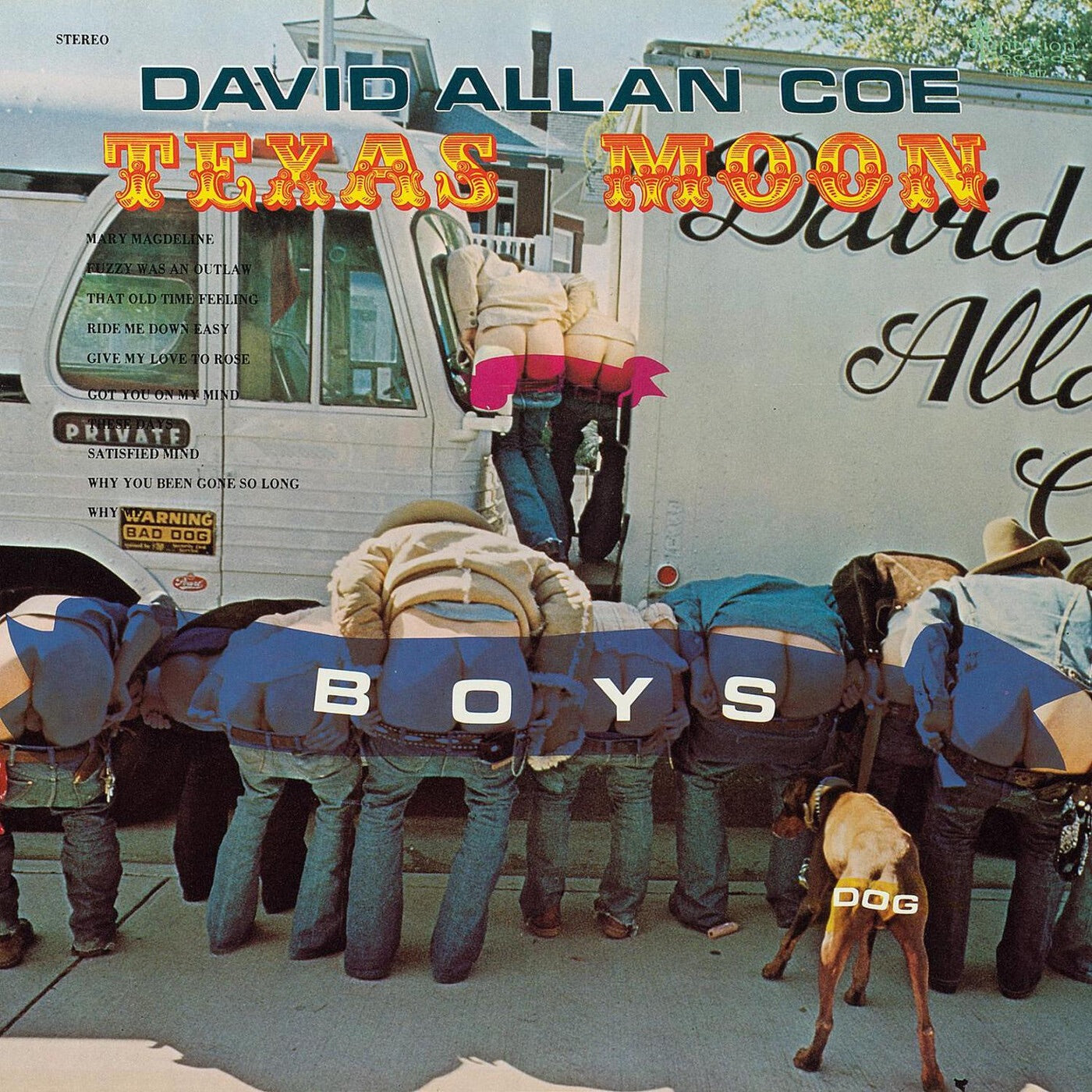 David Allan Coe - Texas Moon Album Cover