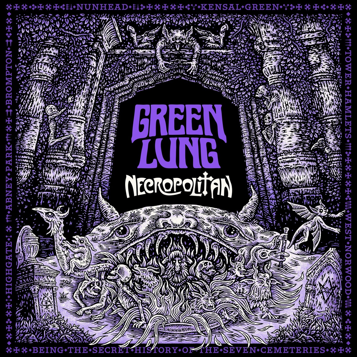 Green Lung - Necropolitan Album Cover