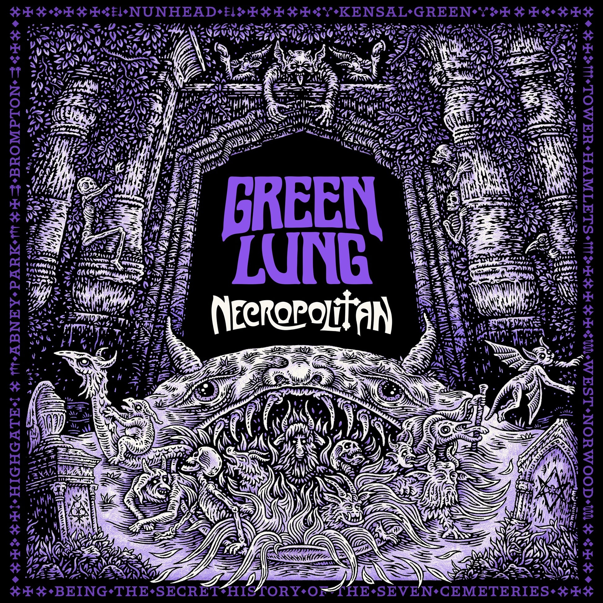 Green Lung - Necropolitan Album Cover