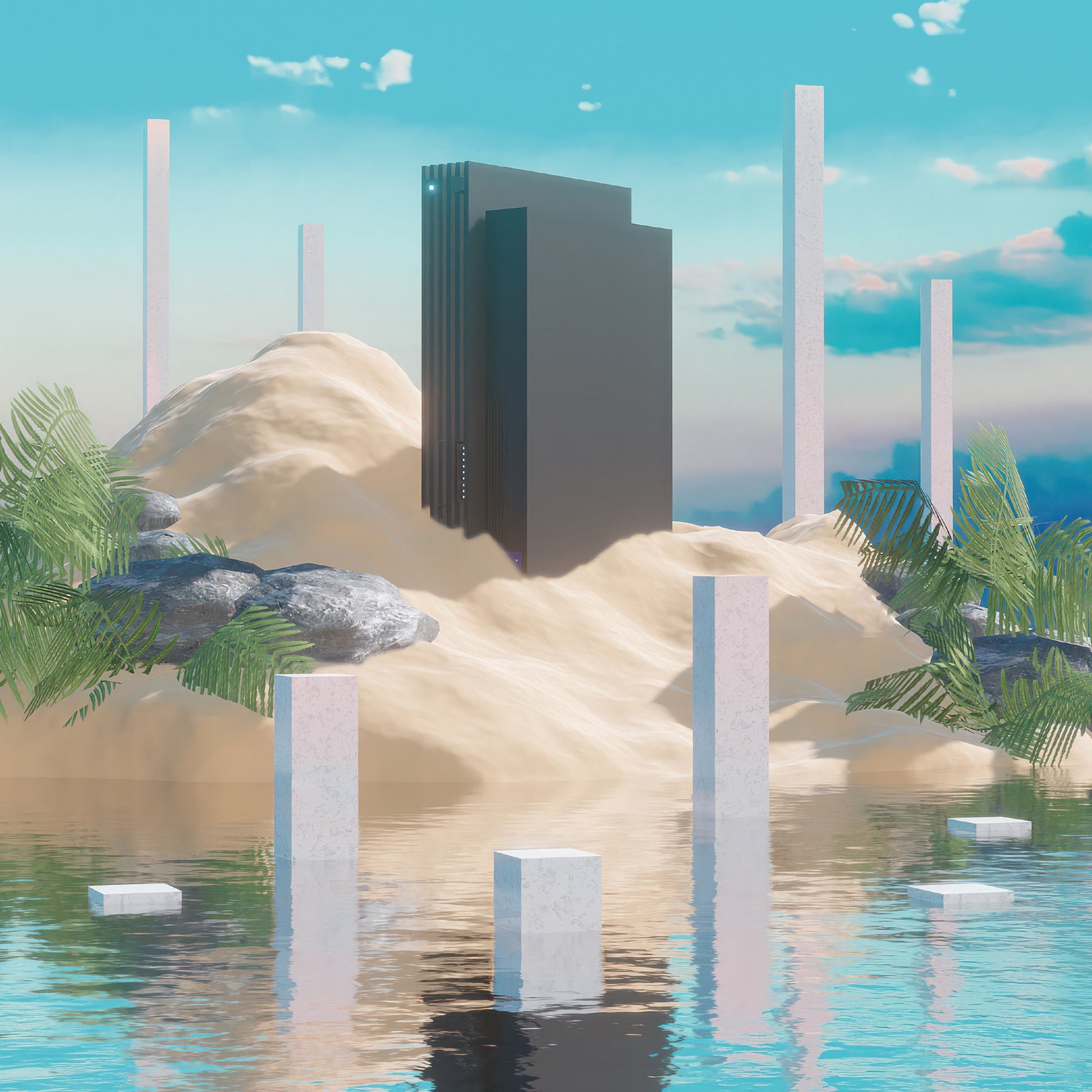 Pizza Hotline - Polygon Island Album Cover