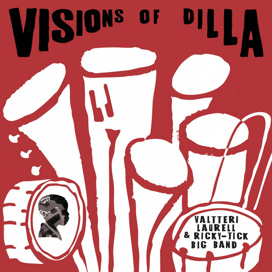 Valtteri Laurell & Ricky-Tick Big Band - Visions of Dilla - EP Album Cover