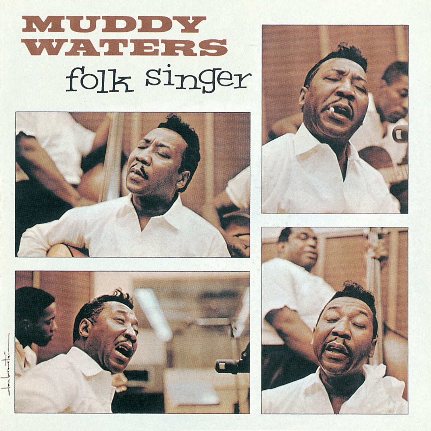 Muddy Waters - Folk Singer Album Cover