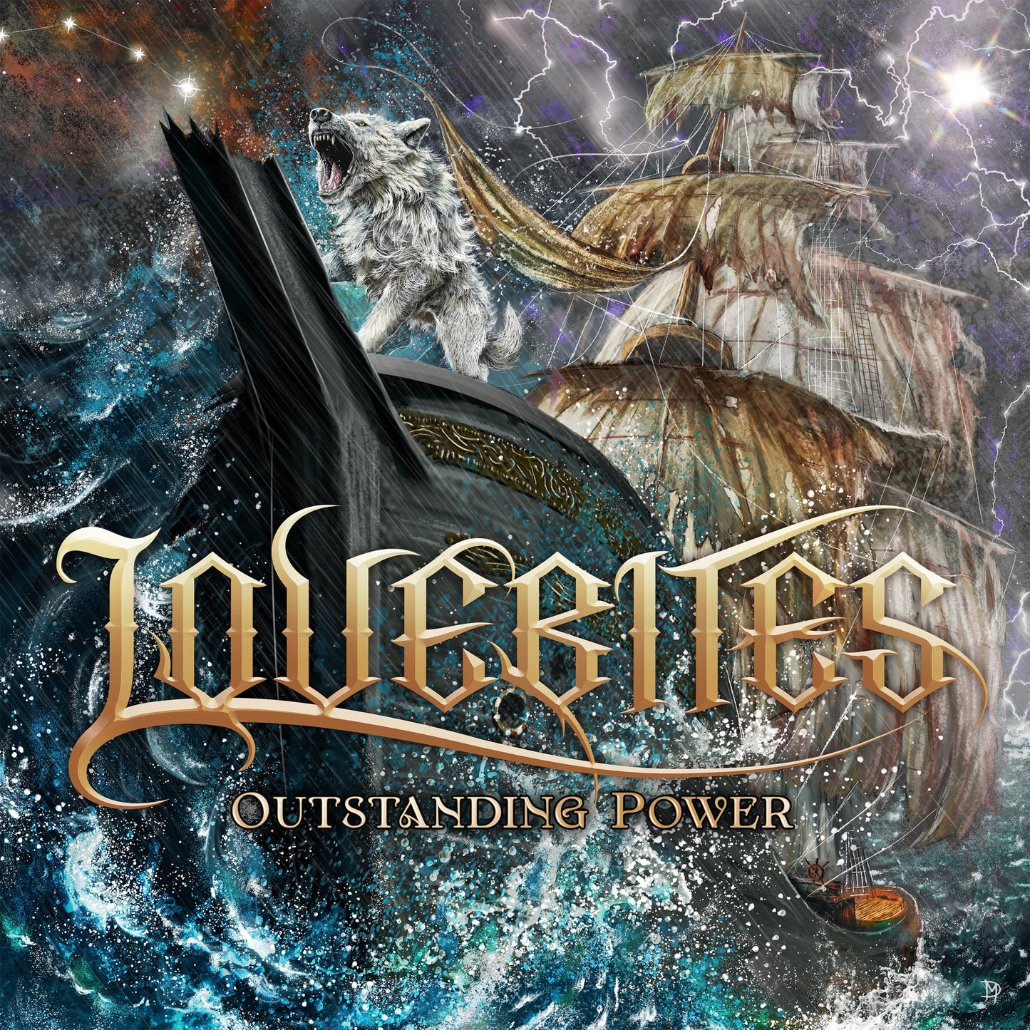 Lovebites - Outstanding Power Album Cover