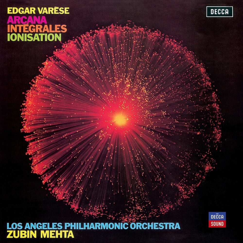 Los Angeles Philharmonic & Zubin Mehta - Varèse: Arcana; Integrales; Ionisation Album Cover