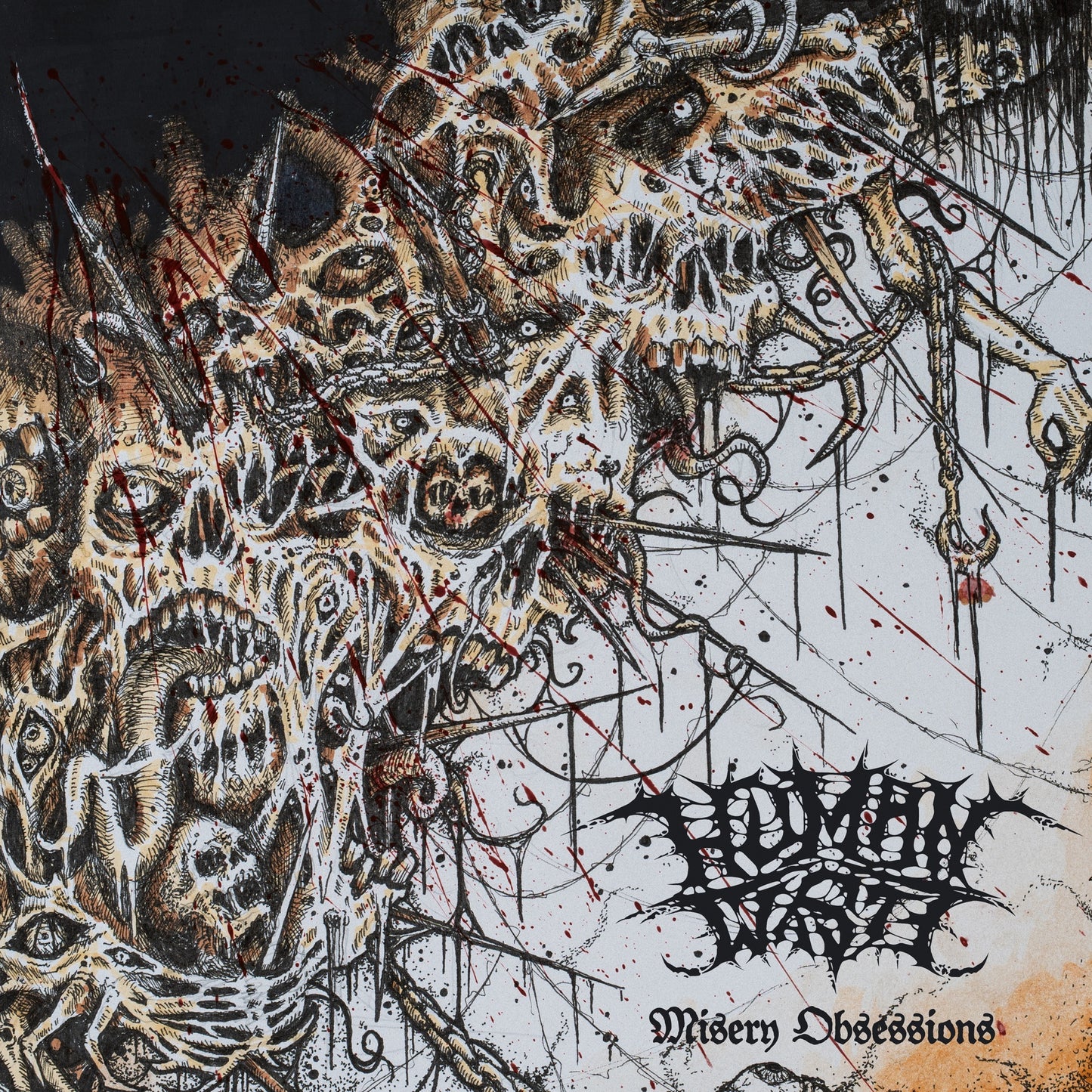 Human Waste - Misery Obsessions Album Cover