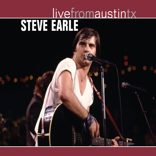 Steve Earle - Live From Austin, TX '86 Album Cover