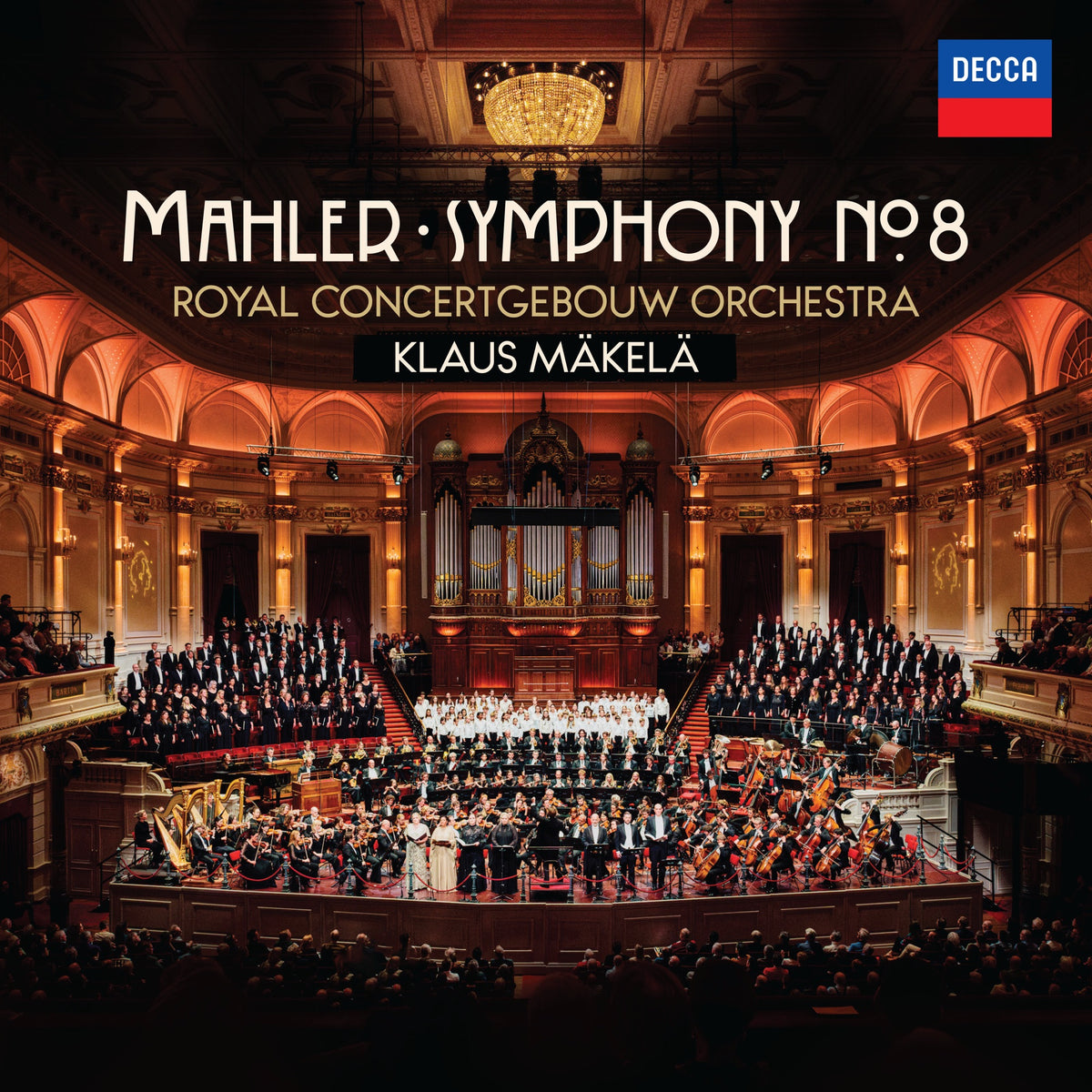 Royal Concertgebouw Orchestra & Klaus Mäkelä - Mahler: Symphony No. 8 (Live at Concertgebouw, Amsterdam, May 2025) Album Cover