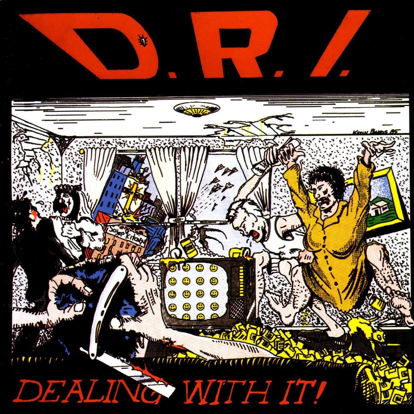 D.R.I. - Dealing With It Album Cover