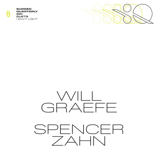 Spencer Zahn & Will Graefe - I Envy Light Album Cover