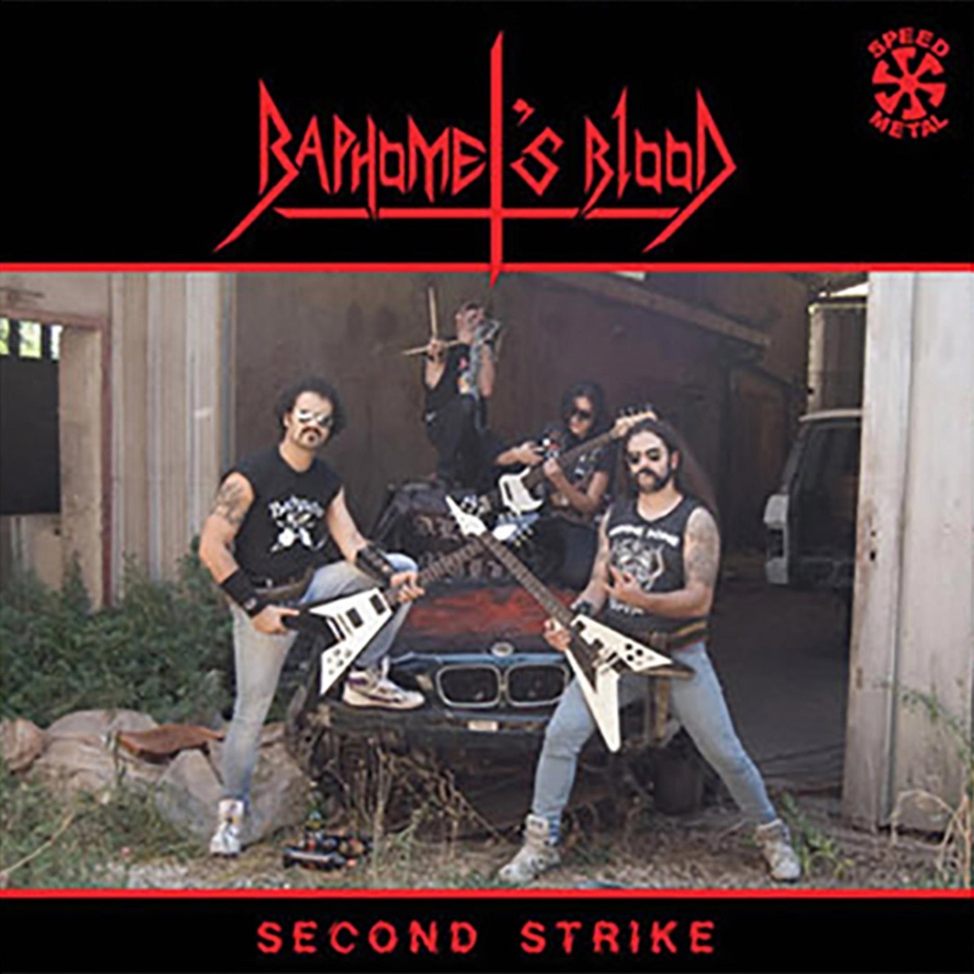 Baphomet's Blood - Second Strike Album Cover