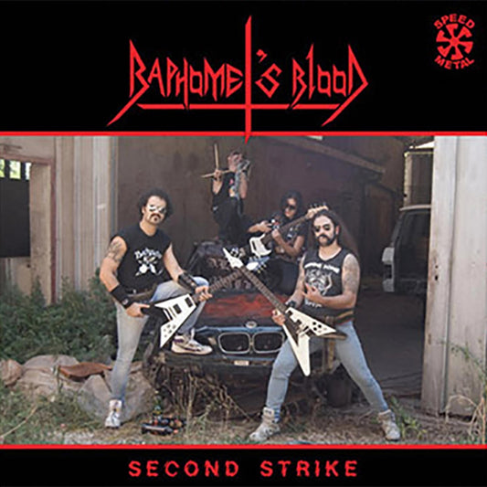 Baphomet's Blood - Second Strike Album Cover
