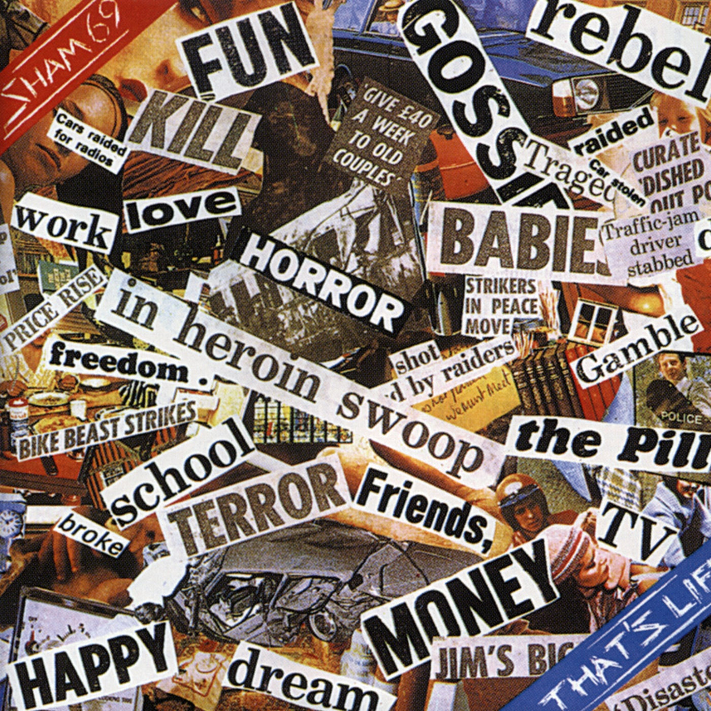 Sham 69 - That's Life Album Cover