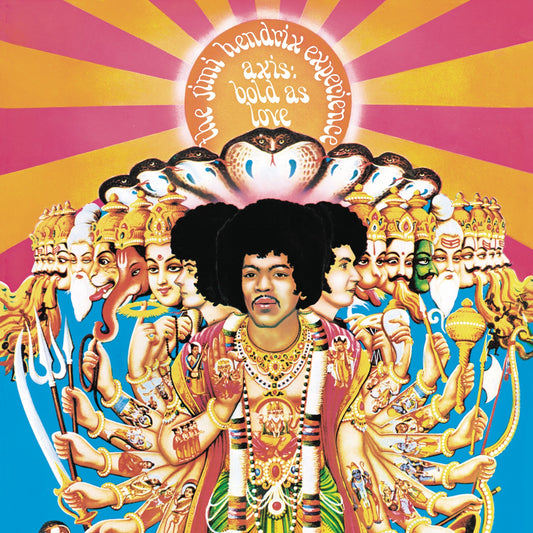 The Jimi Hendrix Experience - Axis: Bold As Love Album Cover