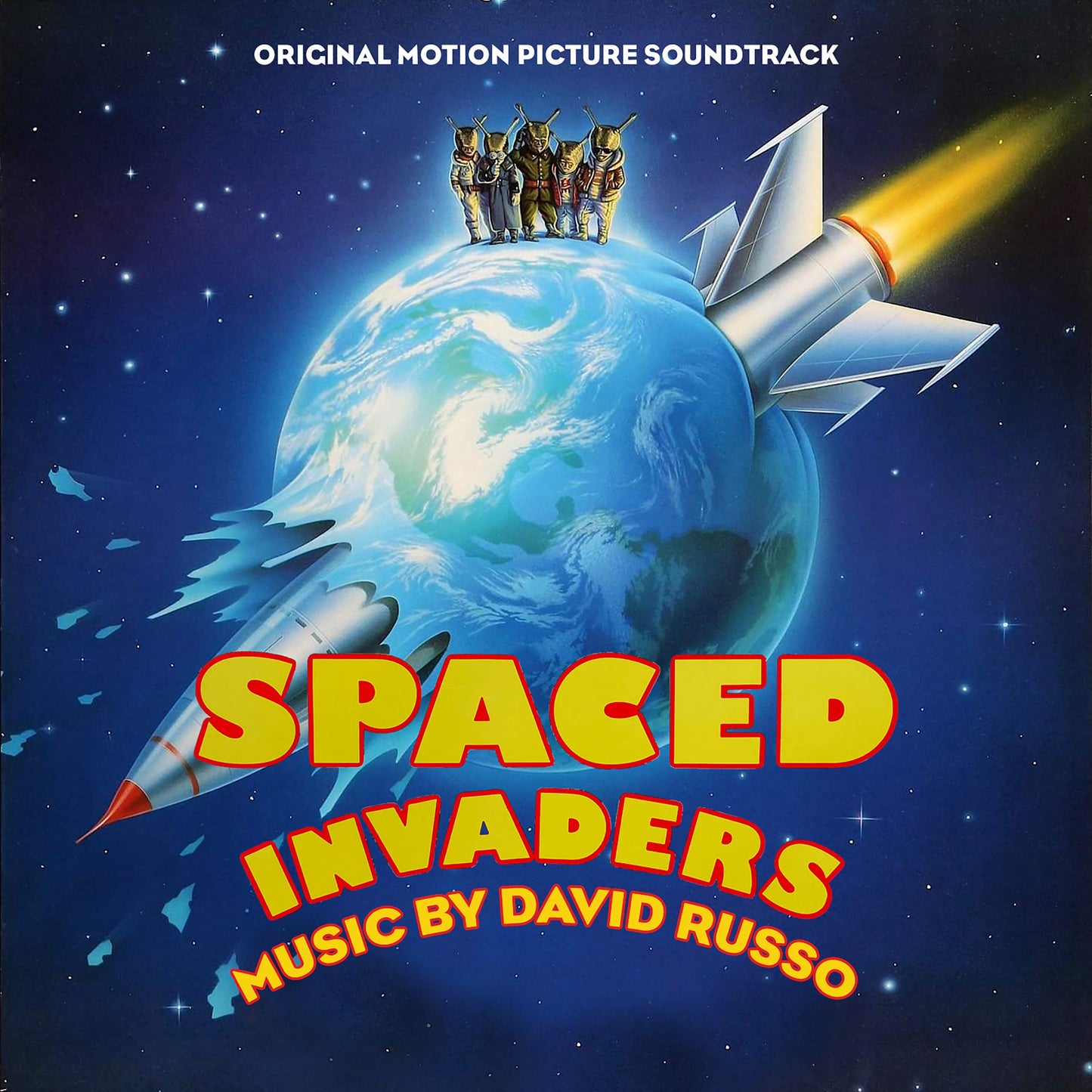 David Russo - Spaced Invaders (Original Motion Picture Soundtrack) Album Cover