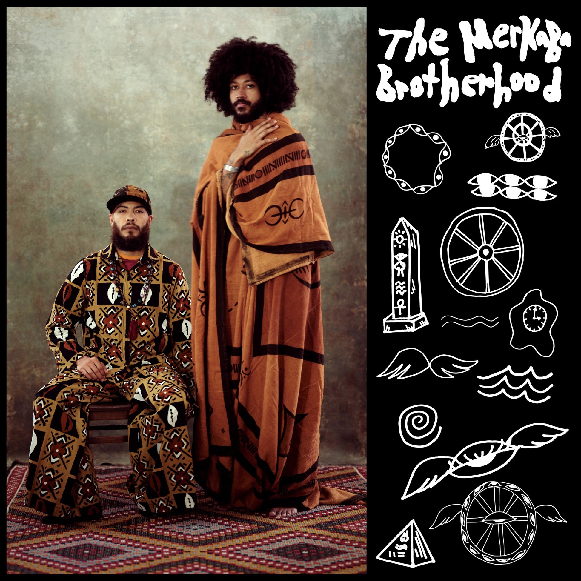 The MerKaBa Brotherhood, Roman Norfleet & Brown Calvin - The MerKaBa Brotherhood Album Cover