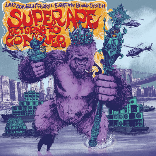 Subatomic Sound System & Lee "Scratch" Perry - Super Ape Returns to Conquer Album Cover