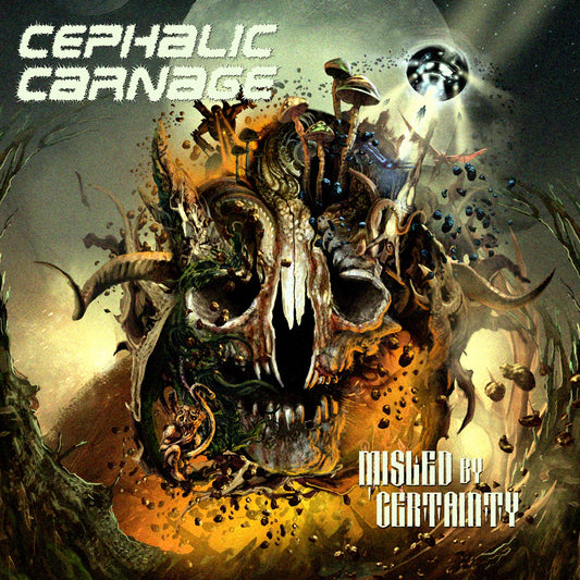 Cephalic Carnage - Misled By Certainty Album Cover
