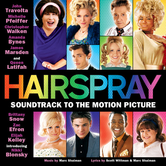 Marc Shaiman, Scott Wittman & Motion Picture Cast of Hairspray - Hairspray (Soundtrack to the Motion Picture) Album Cover