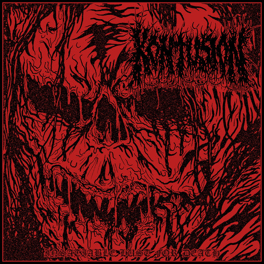 KONTUSION - Insatiable Lust For Death Album Cover