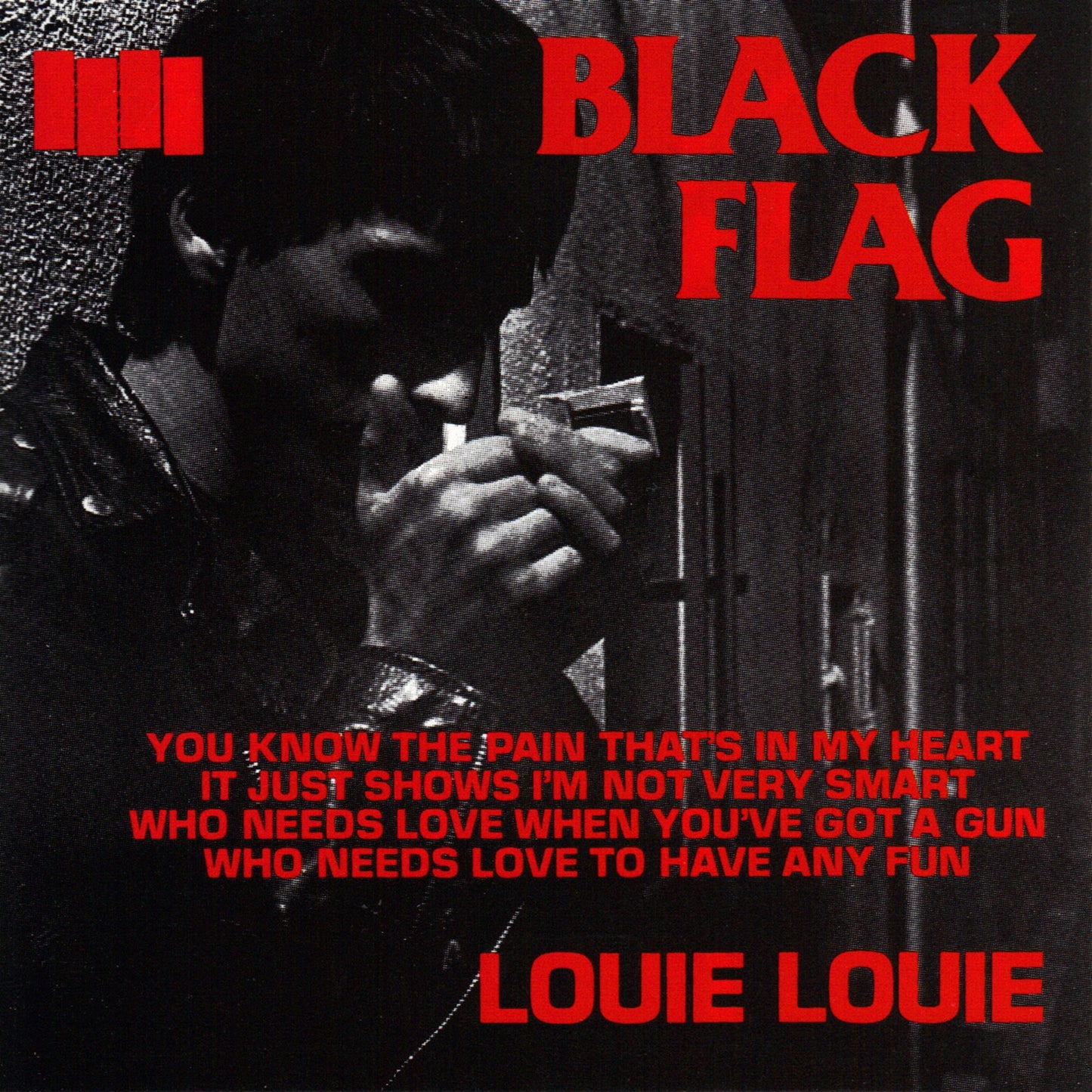 Black Flag - Louie Louie - Single Album Cover