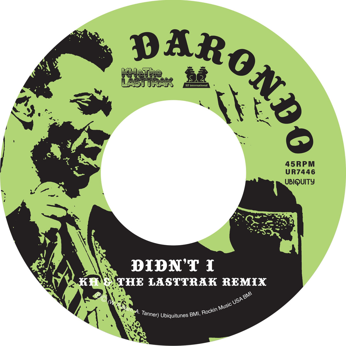 Darondo - Didn't I (KH & The Lasttrak Remix) - Single Album Cover