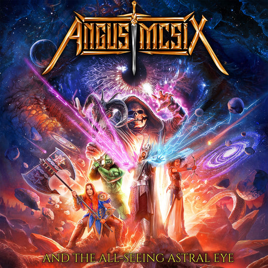 ANGUS McSIX - Angus McSix and the All-Seeing Astral Eye Album Cover