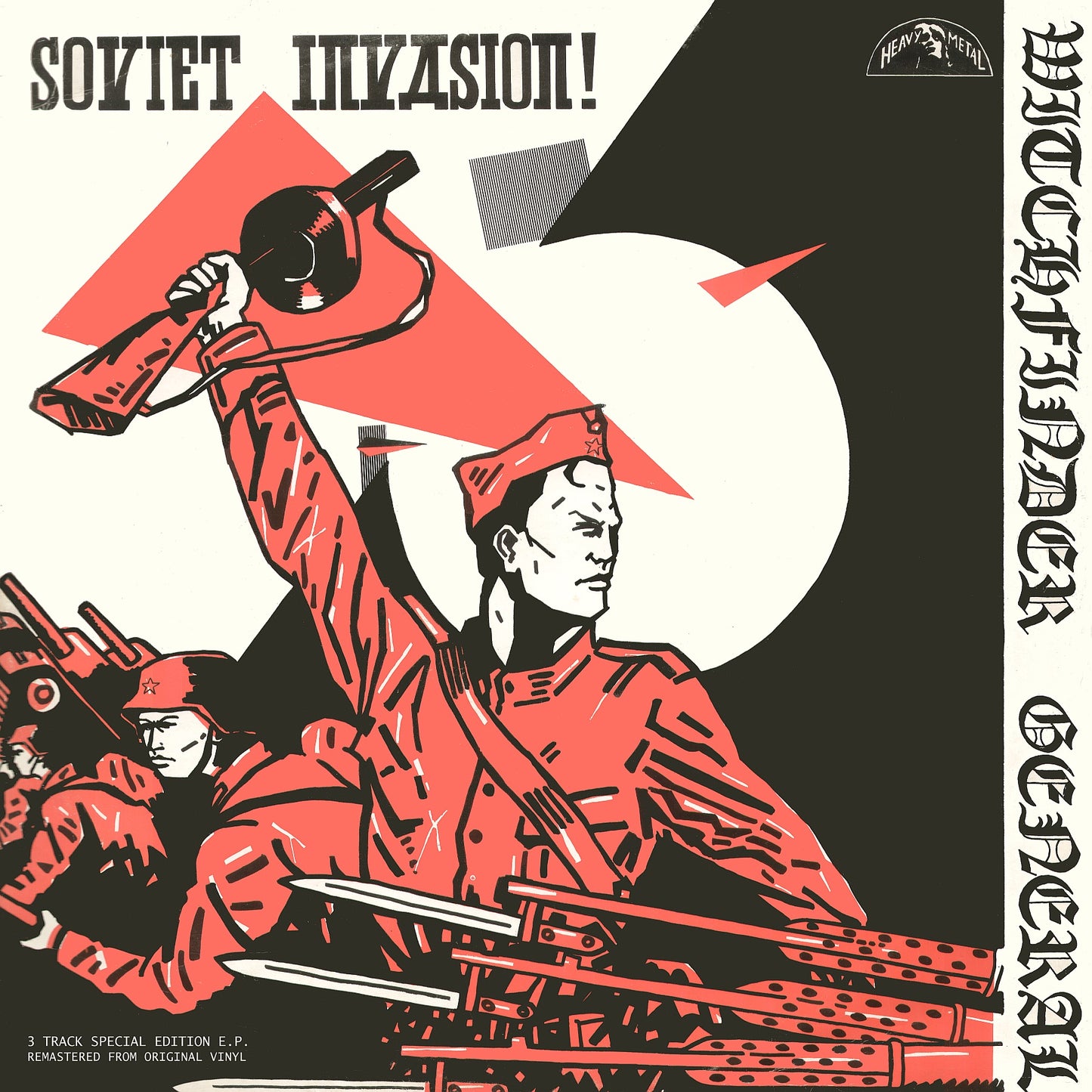 Witchfinder General - Soviet Invasion - EP Album Cover