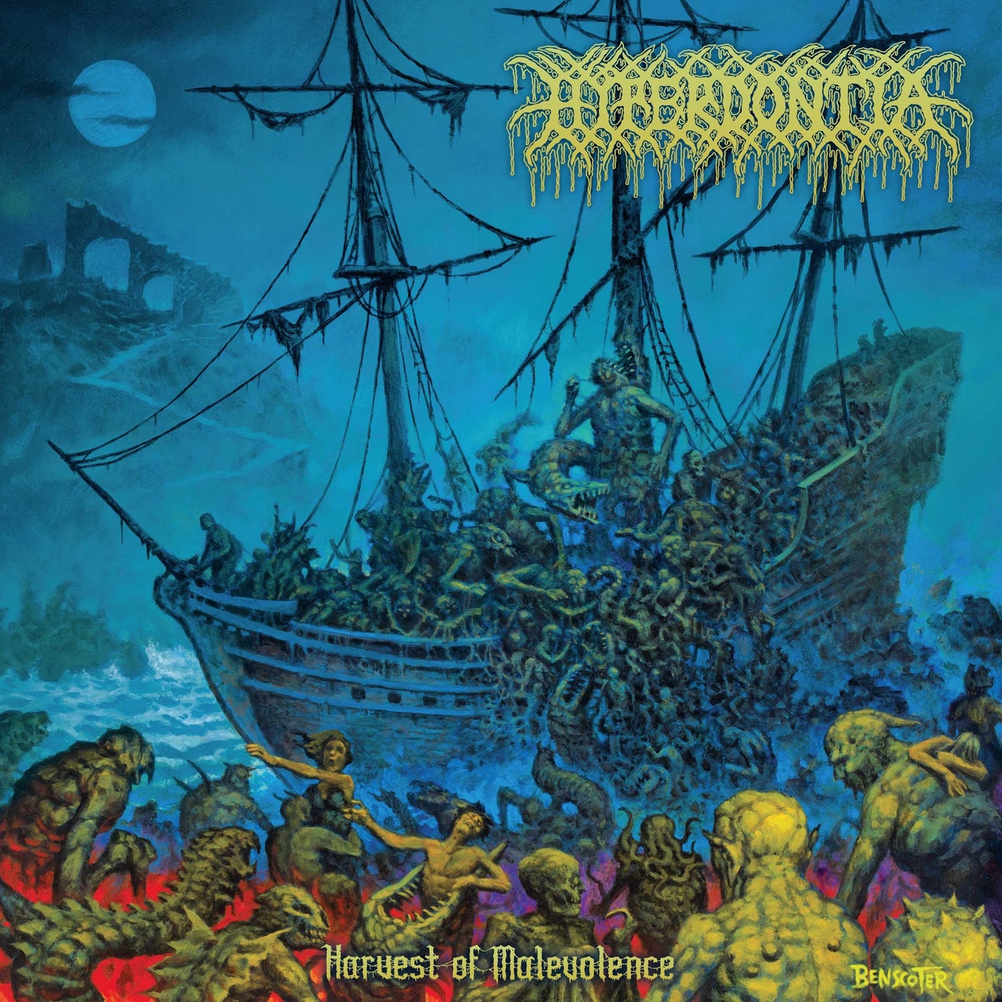 Hyperdontia - Harvest of Malevolence Album Cover