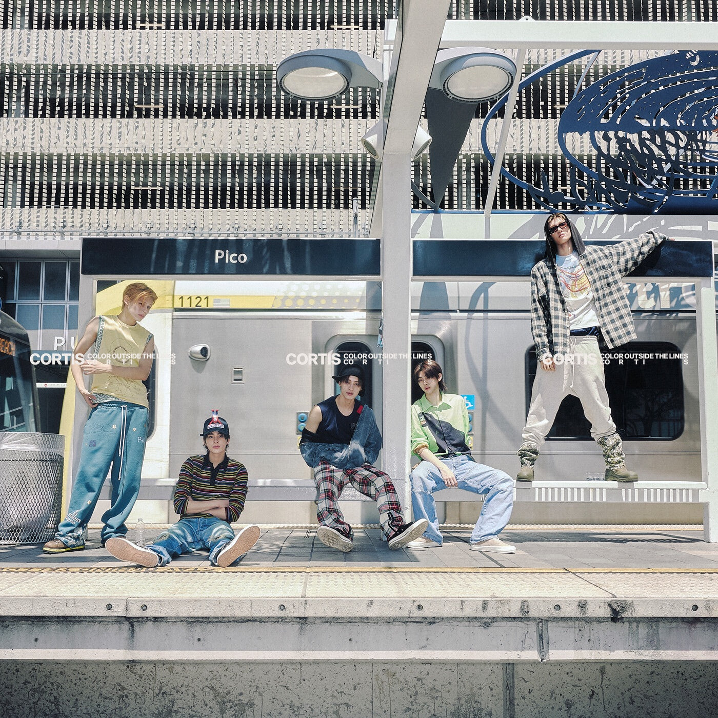 CORTIS - COLOR OUTSIDE THE LINES - EP Album Cover