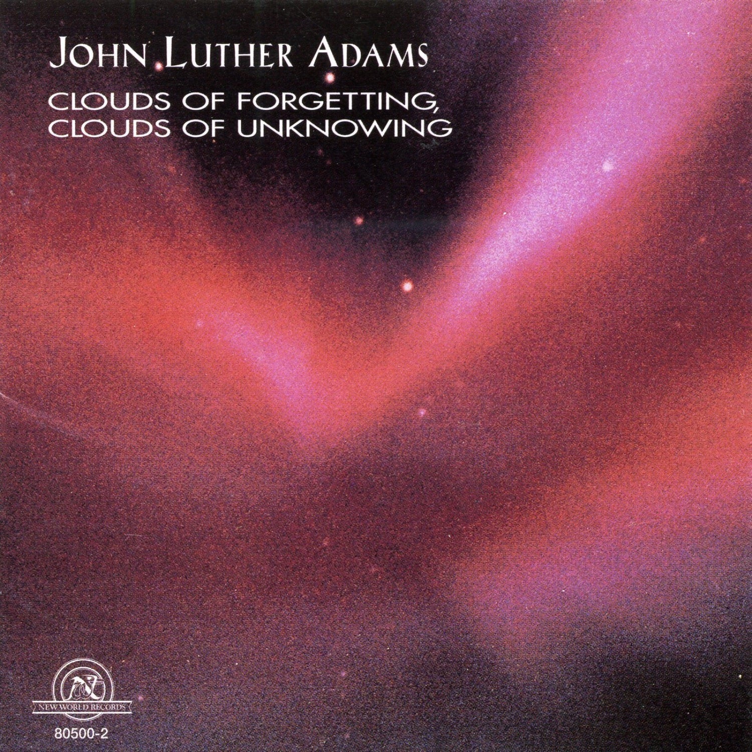 Apollo Chamber Orchestra - John Luther Adams: Clouds of Forgetting, Clouds of Unknowing Album Cover