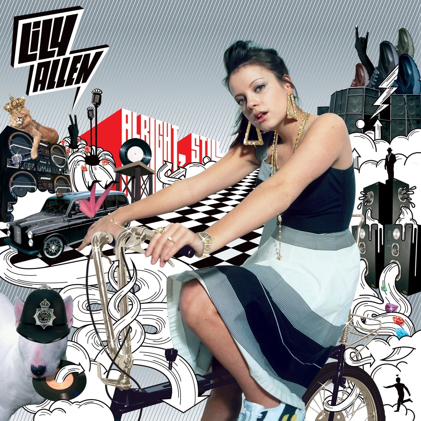 Lily Allen - Alright, Still Album Cover