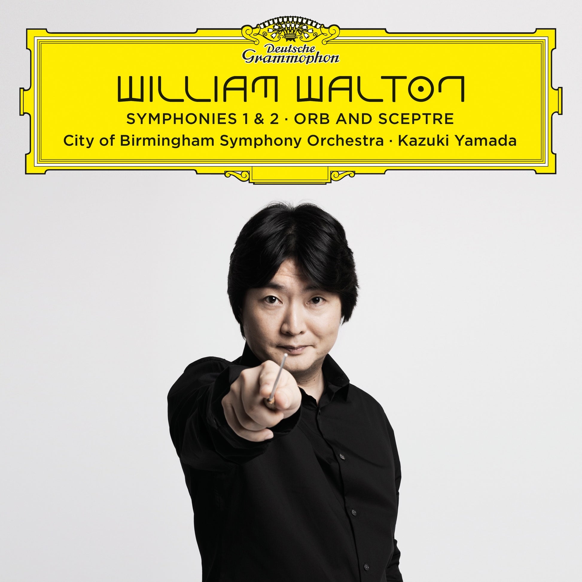 City of Birmingham Symphony Orchestra & Kazuki Yamada - Walton: Symphonies Nos. 1 & 2; Orb and Sceptre (Live) Album Cover