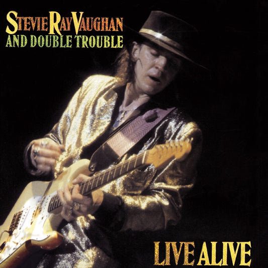Stevie Ray Vaughan & Double Trouble - Live Alive Album Cover