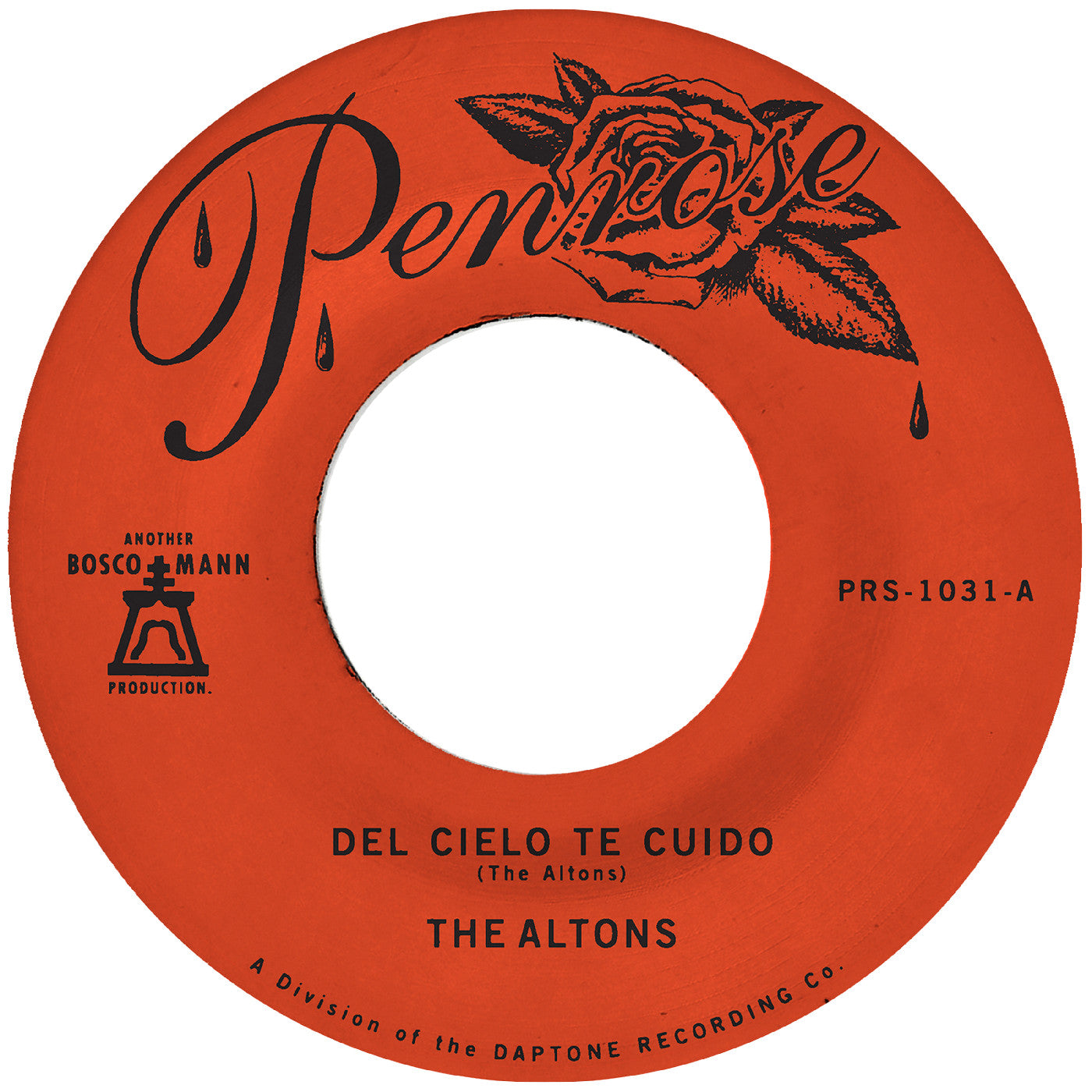 The Altons - Del Cielo Te Cuido b/w Perdoname Product Image