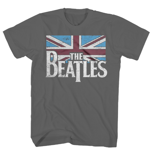 Beatles - Distressed Union Jack Shirt Product Image