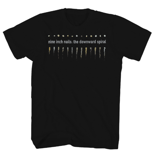 Nine Inch Nails - Downward Spiral Tshirt 1xl Black Product Image