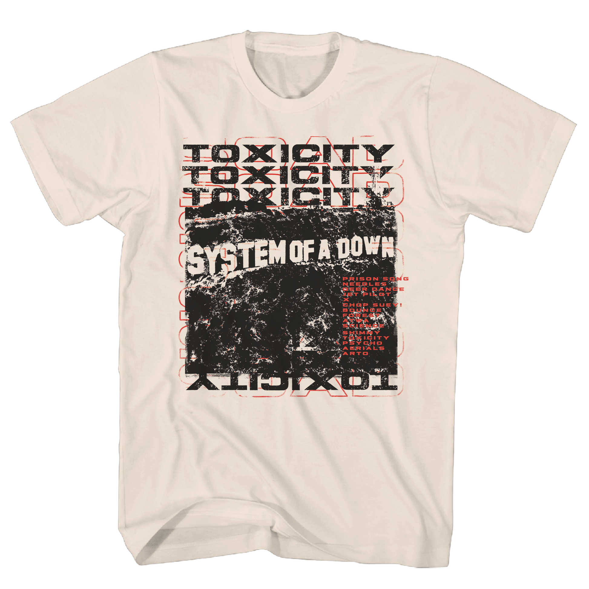 System Of A Down - Toxicity Scribble Tsh 1x Nat Product Image