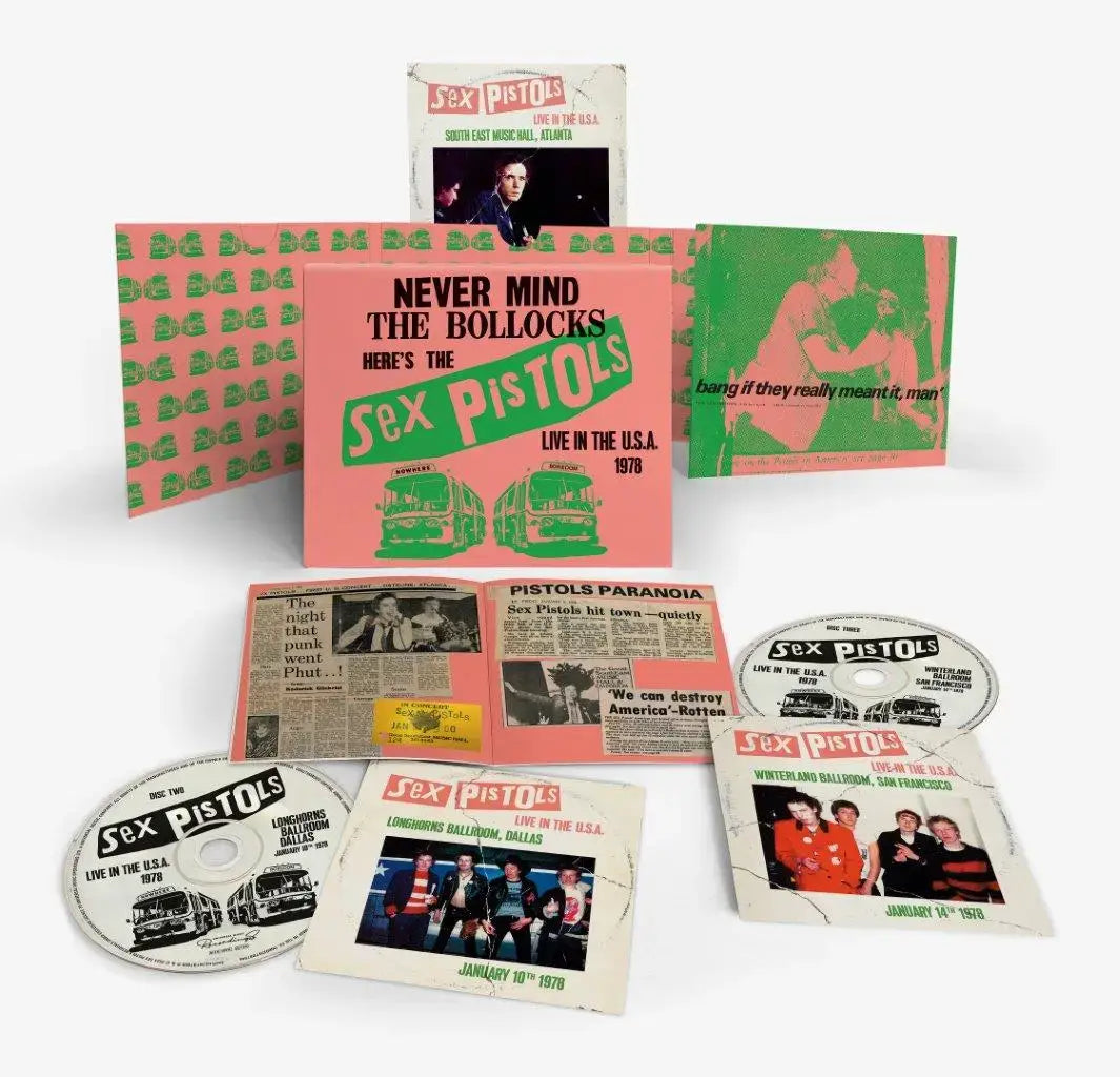 Sex Pistols - Live In The U.S.A 1978 Product Image